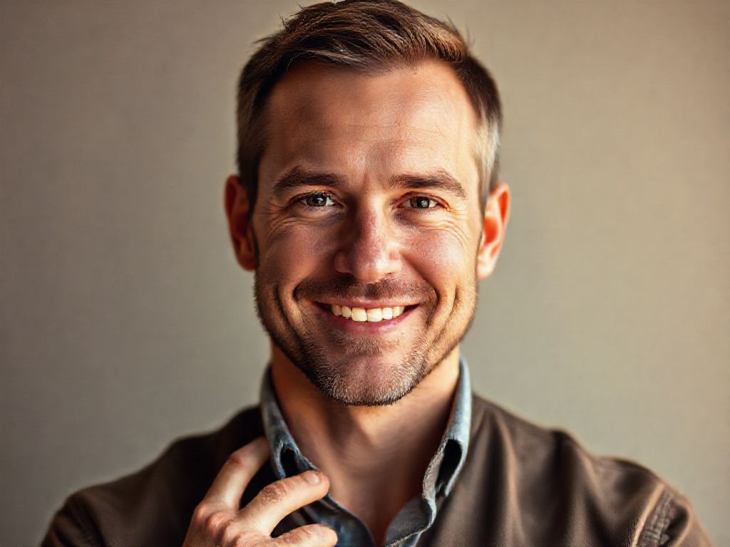 Portrait of Derek M.